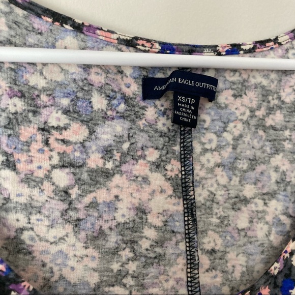 AE floral open back dress - Picture 6 of 7